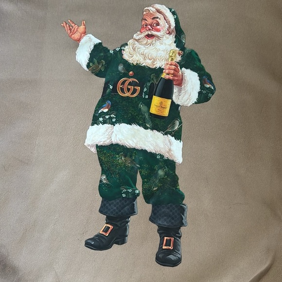 Santa Gucci Sweatshirt Size XL - Picture 3 of 4
